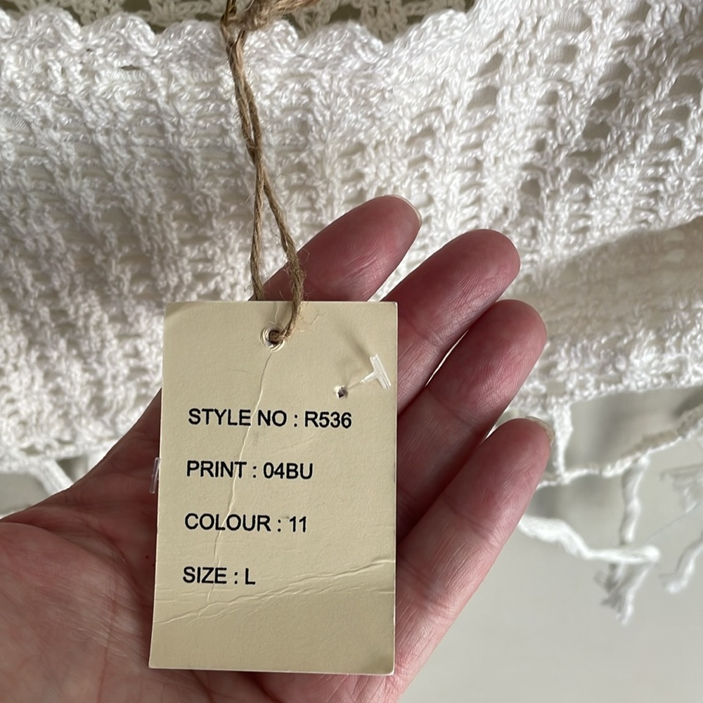 Raga Earth Child Crochet Knit Top - Picture 9 of 12
